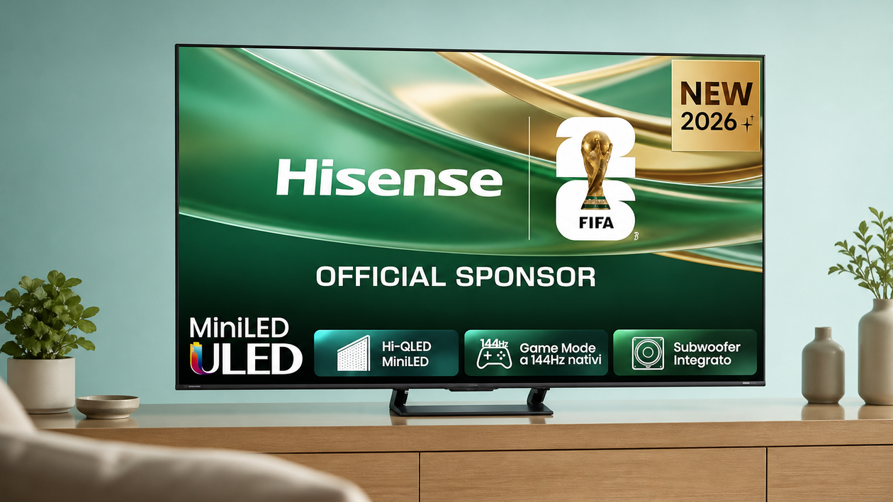 Immagine di 500€ in meno sulla Hisense MiniLED da 75″, un affare per film e serie