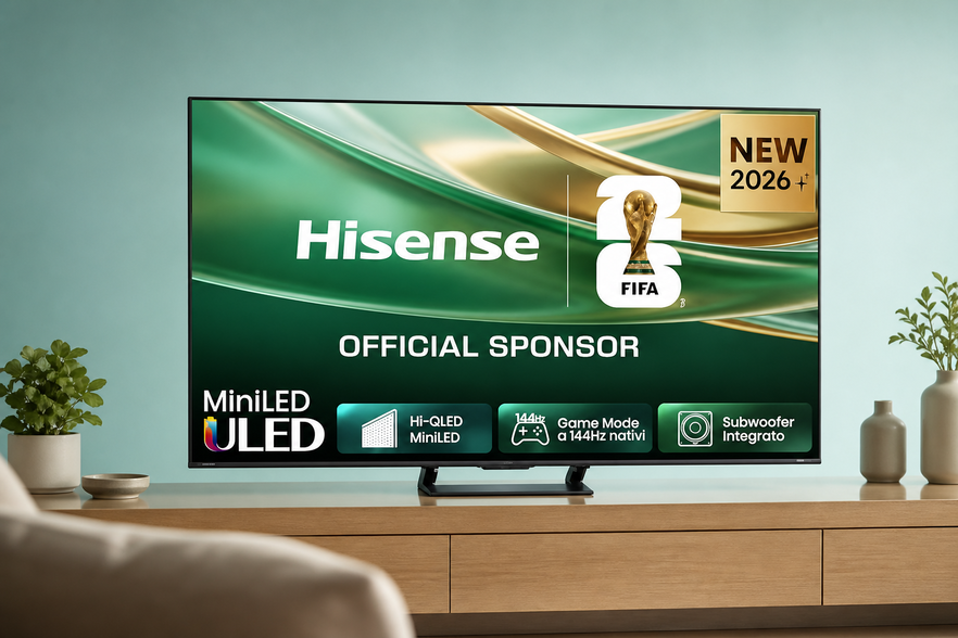 500€ in meno sulla Hisense MiniLED da 75″, un affare per film e serie