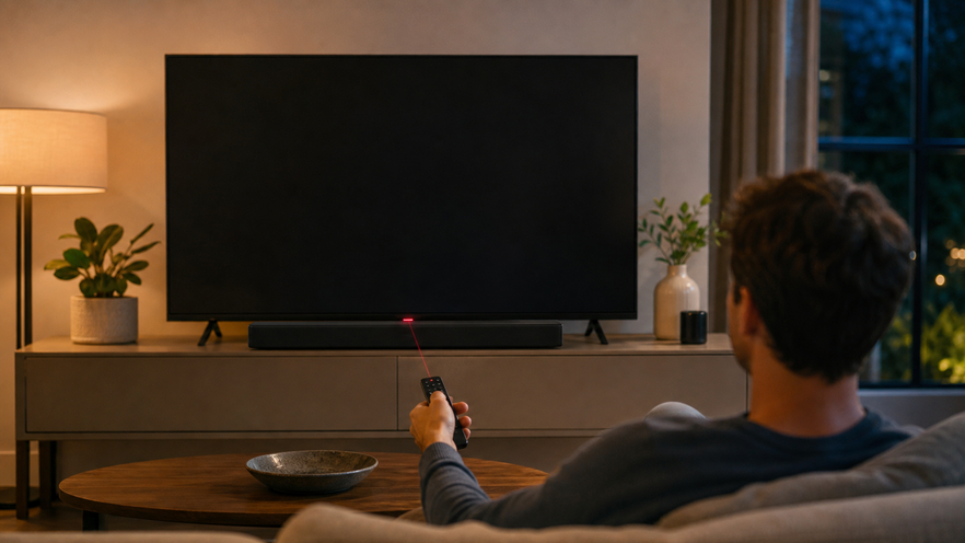 La soundbar blocca il telecomando? Come liberare il sensore della TV