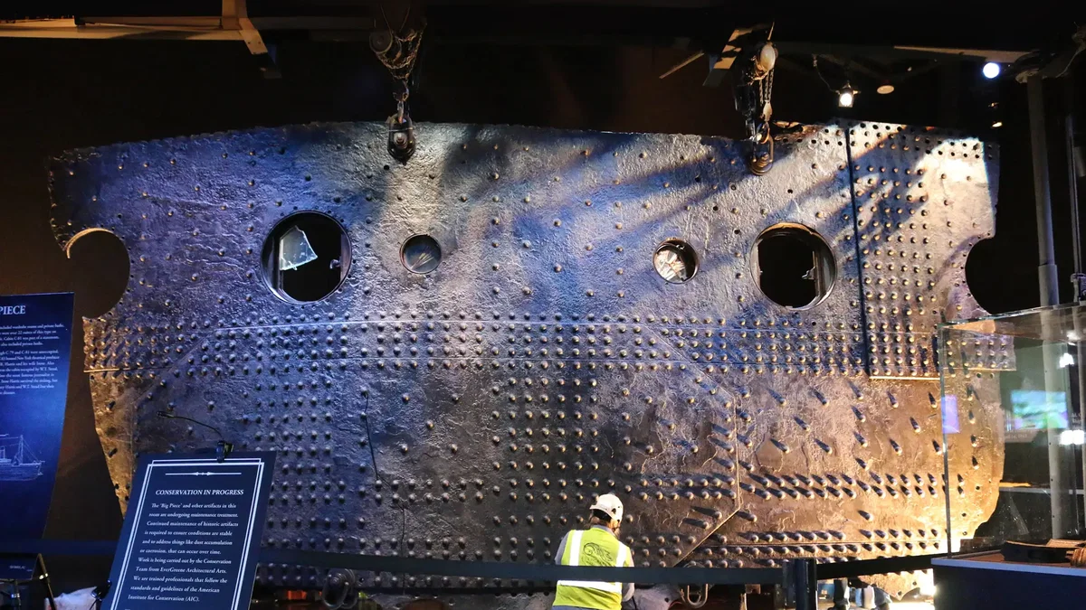 Immagine di Titanic: la giudice mantiene il blocco sull’asta di 361 reperti