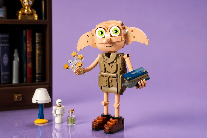 LEGO Harry Potter Dobby al minimo storico: 29,44€ e diventa anche Kreacher
