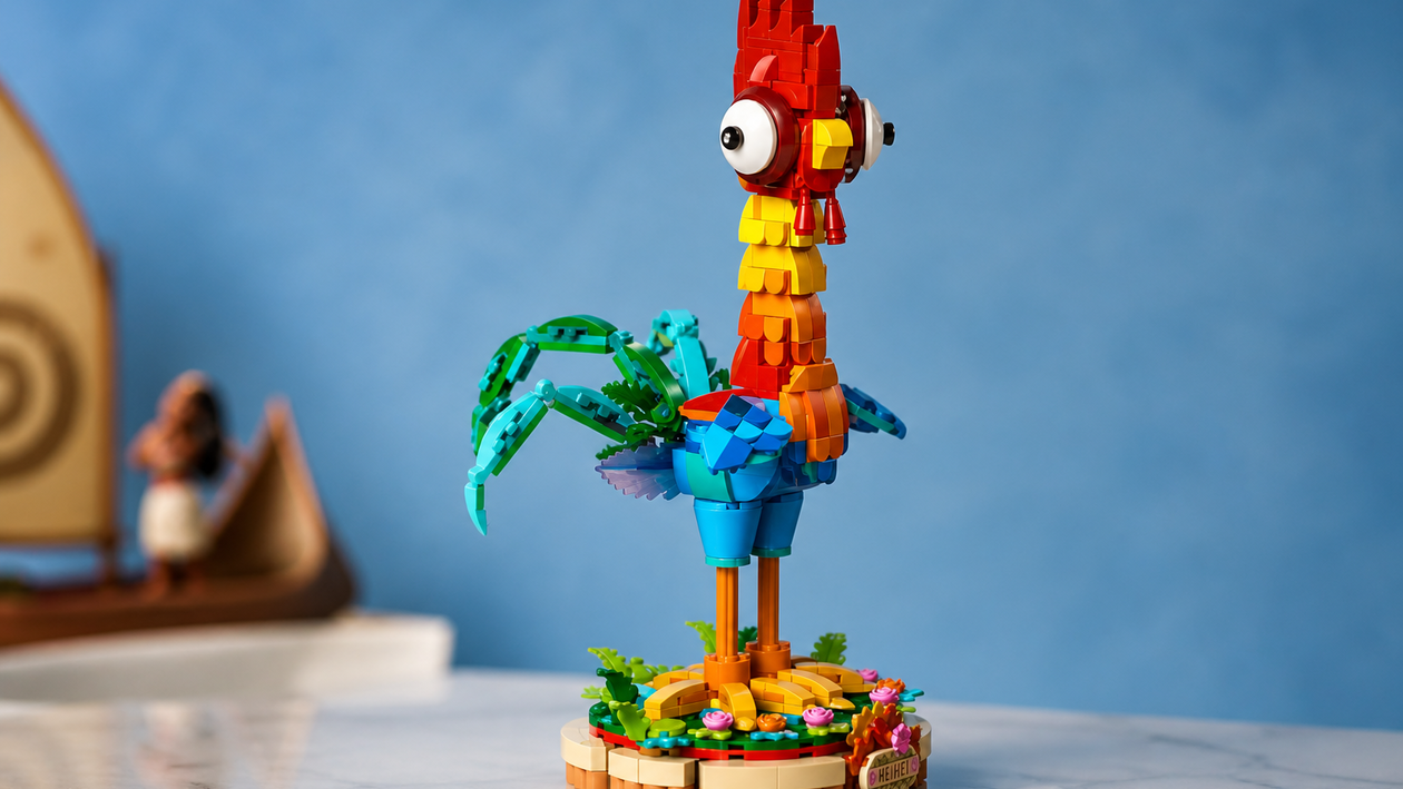 Immagine di LEGO Disney Heihei da 39,99€ a 34,18€, Oceania 2 da costruire ed esporre