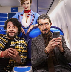 Copertina di Modalità aereo, il film stasera in tv su Rai Movie: trama, cast e streaming