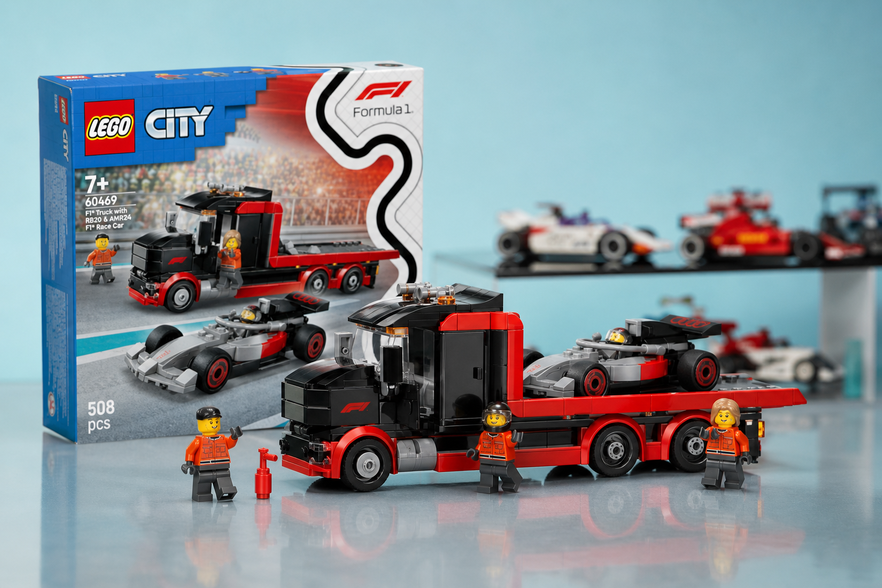 LEGO City Audi F1 fa risparmiare 11,32€, un affare per chi ama le corse
