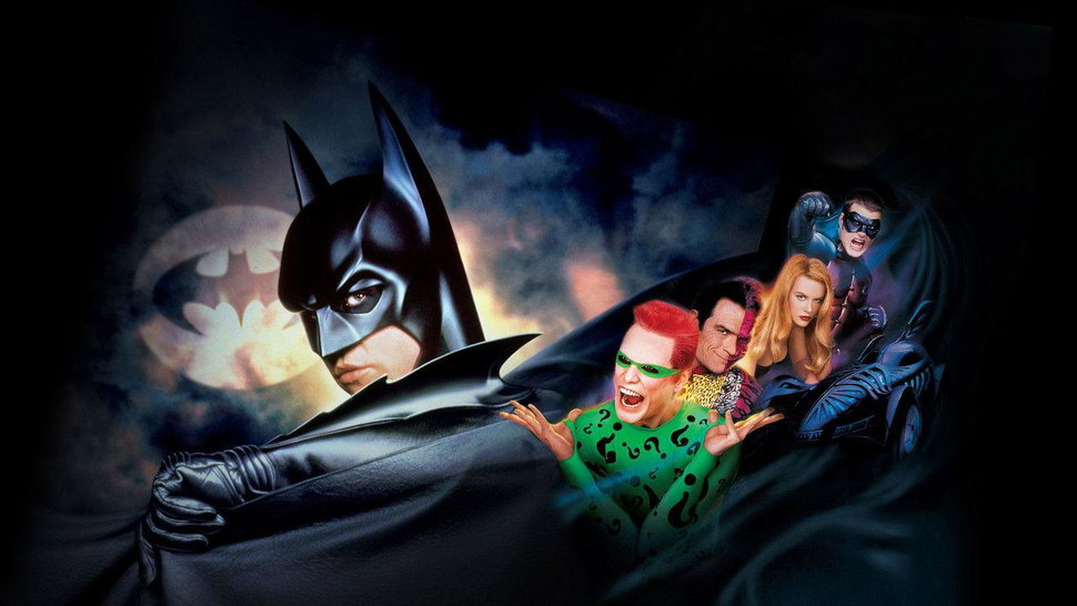 Val Kilmer è Batman in Batman Forever - un eroe diviso tra trauma e spettacolo