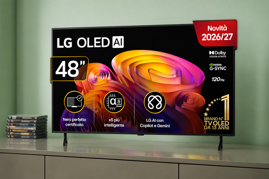 LG OLED B6 da 48 pollici al 43%, un affare per film e serie a 737€