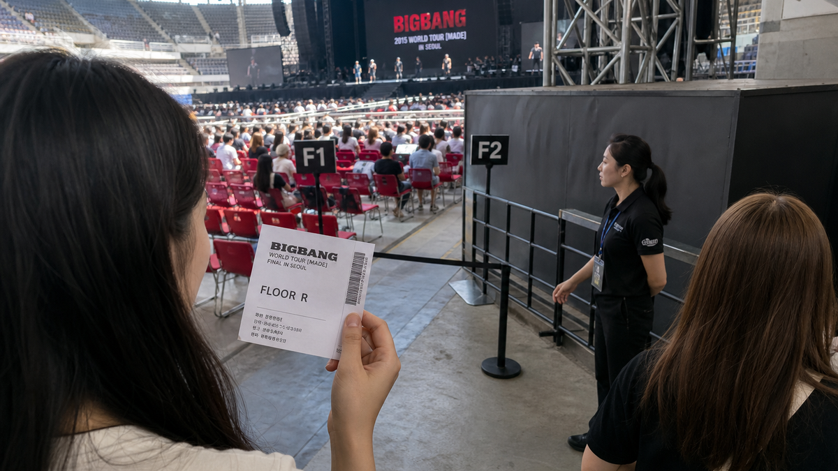 Immagine di BIGBANG: esposto sui posti FLOOR R da 253.000 won con visuale ostacolata