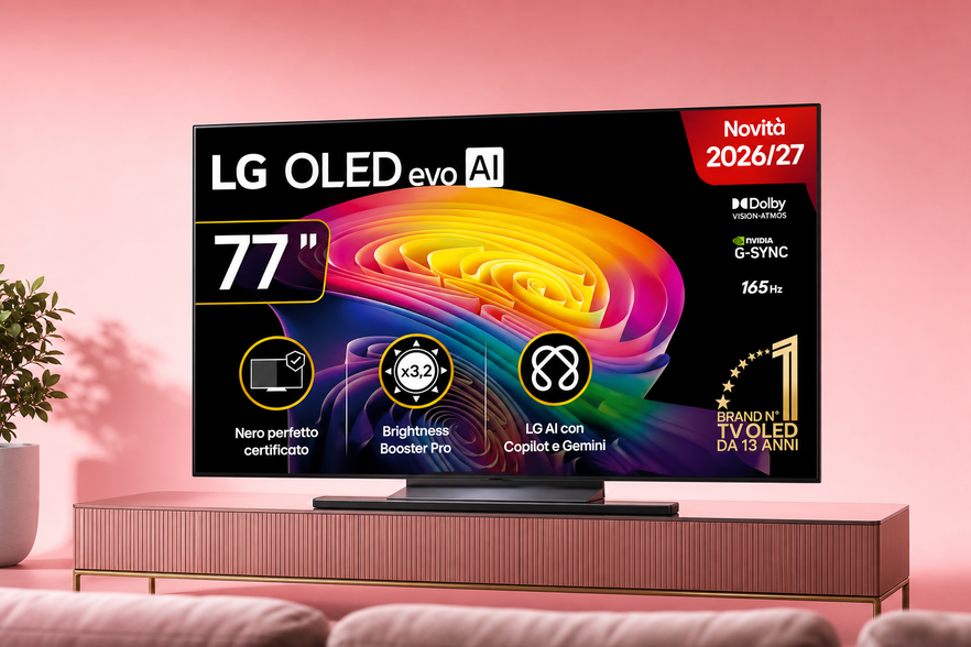 LG OLED evo C6 da 77″ a 2.203€, mai costato così poco per il cinema in casa