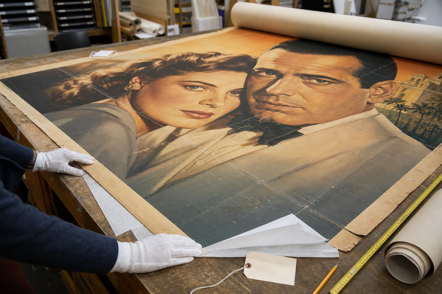 Casablanca: il rarissimo poster gigante del 1942 venduto per 187.500 dollari