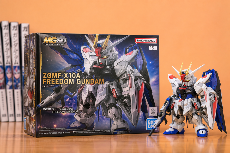 Bandai MGSD Freedom Gundam a 34,16€, mai costato così poco
