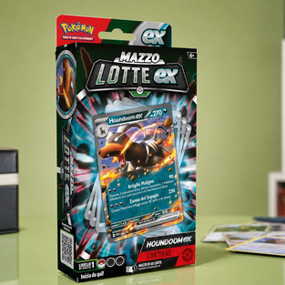 Pokémon Houndoom-ex a 17,85€, il mazzo pronto per iniziare subito
