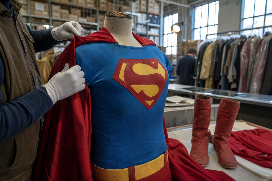 Superman: il costume di Christopher Reeve sfiora la stima massima all’asta