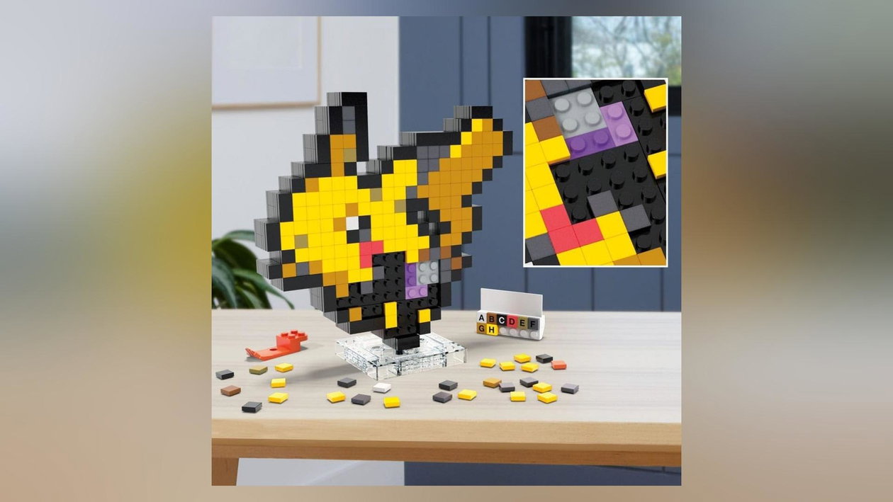Immagine di MEGA Pokémon Pikachu a 16,52€, 400 pezzi retrò da esporre