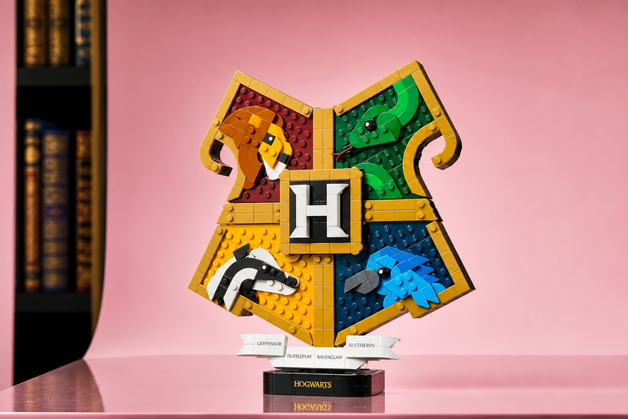 Lo Stemma LEGO Harry Potter scende sotto i 43€, mai costato così poco
