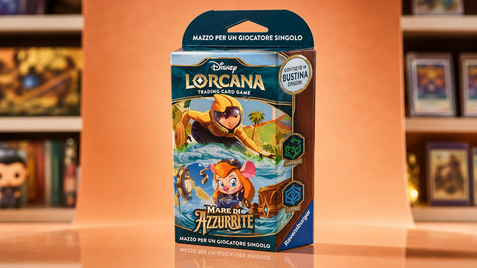 Disney Lorcana Mare di Azzurrite a 18€, 60 carte per iniziare subito