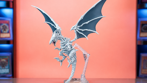 Bandai Blue-Eyes White Dragon a 55€, il model kit Yu-Gi-Oh da esporre