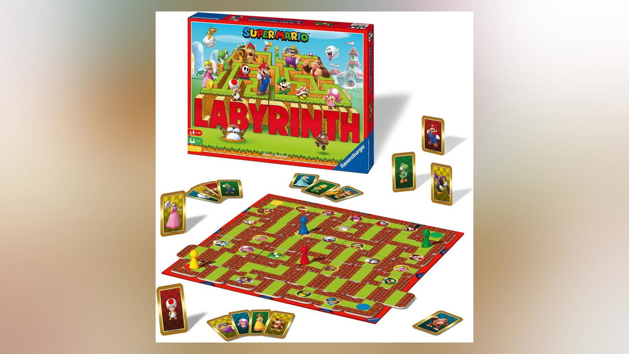 Immagine di Ravensburger Labyrinth Super Mario al 43%, un affare per le serate in famiglia