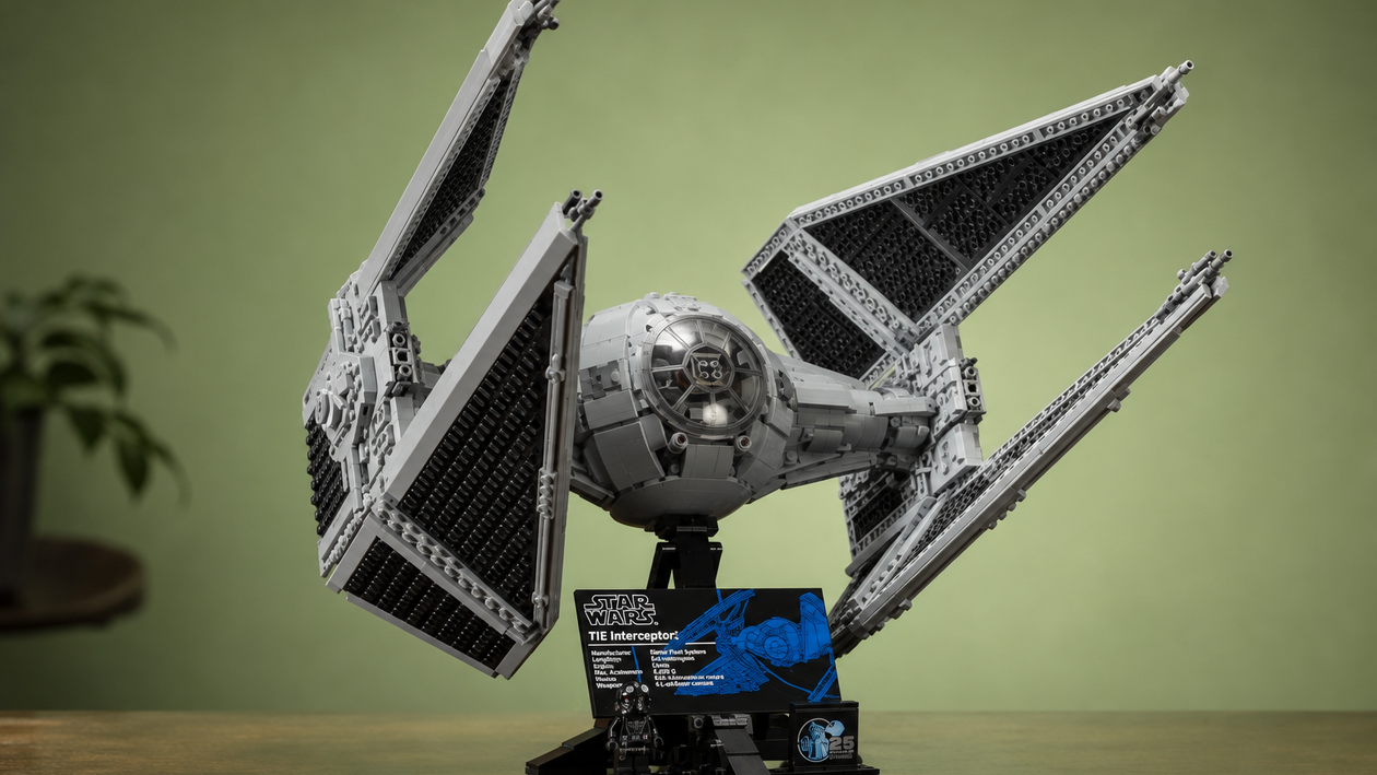 Immagine di LEGO Star Wars TIE Interceptor UCS a 201,01€, un pezzo da vera vetrina