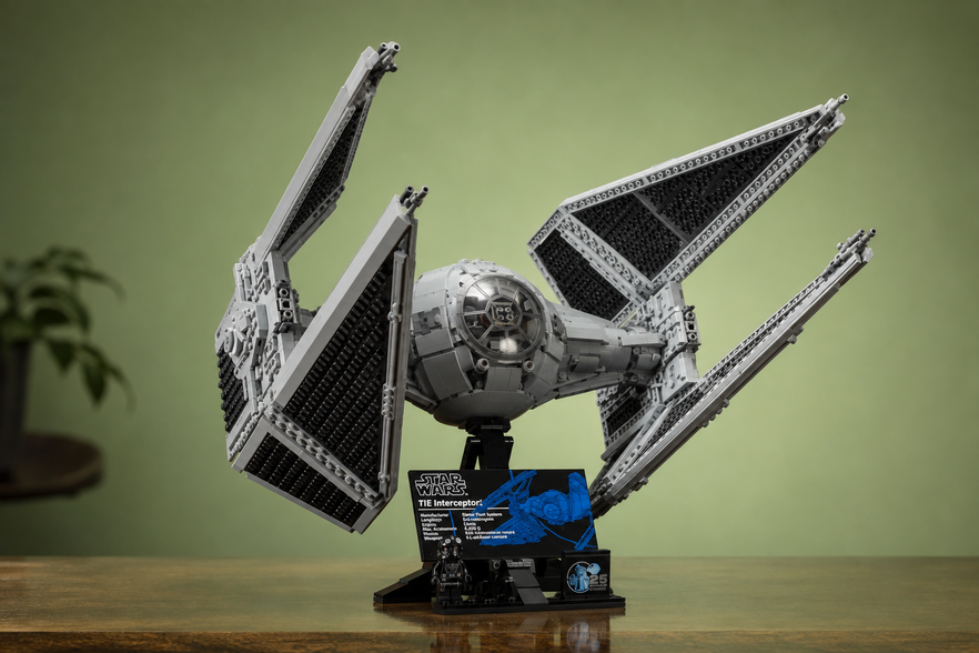 LEGO Star Wars TIE Interceptor UCS a 201,01€, un pezzo da vera vetrina