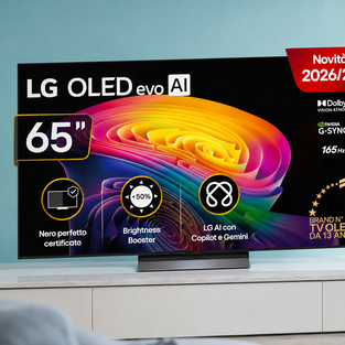 700€ in meno su LG OLED evo C6 65 pollici, il TV da cinema per film e serie