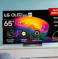 Copertina di 700€ in meno su LG OLED evo C6 65 pollici, il TV da cinema per film e serie