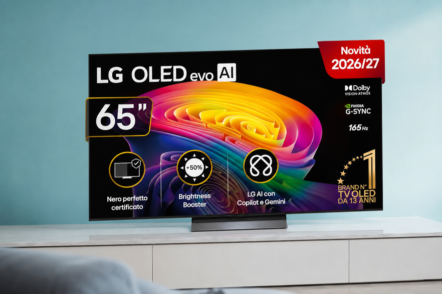700€ in meno su LG OLED evo C6 65 pollici, il TV da cinema per film e serie