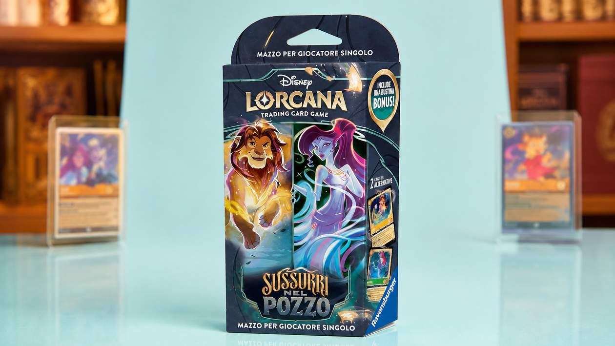 Immagine di Disney Lorcana Set 10 a 19,98€, 60 carte per giocare subito