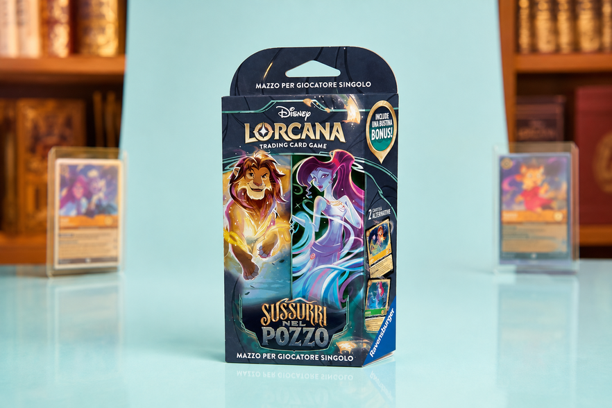 Disney Lorcana Set 10 a 19,98€, 60 carte per giocare subito