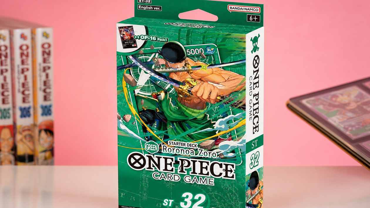 Immagine di One Piece Card Game ST-32 sotto i 26€, il mazzo Zoro pronto per giocare
