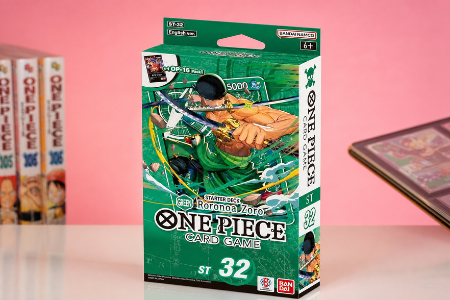 One Piece Card Game ST-32 sotto i 26€, il mazzo Zoro pronto per giocare
