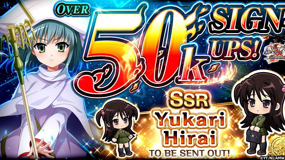 Immagine di Shakugan no Shana: Blaze Edge supera 50.000 preregistrazioni e sblocca Yukari Hirai SSR