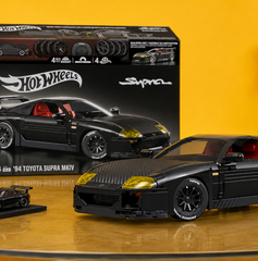Copertina di Costruisci la Toyota Supra MKIV ’94: il set Mattel da 824 pezzi costa 47,87€