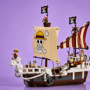 LEGO ONE PIECE Going Merry a 101,85€, la ciurma completa fa scena