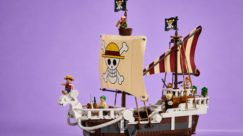 LEGO ONE PIECE Going Merry a 101,85€, la ciurma completa fa scena