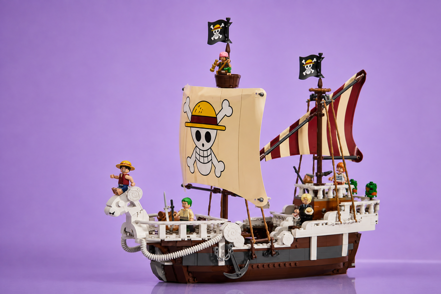 LEGO ONE PIECE Going Merry a 101,85€, la ciurma completa fa scena