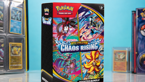 12,69€ in meno su Pokémon TCG Caos Rising: sei buste al minimo storico