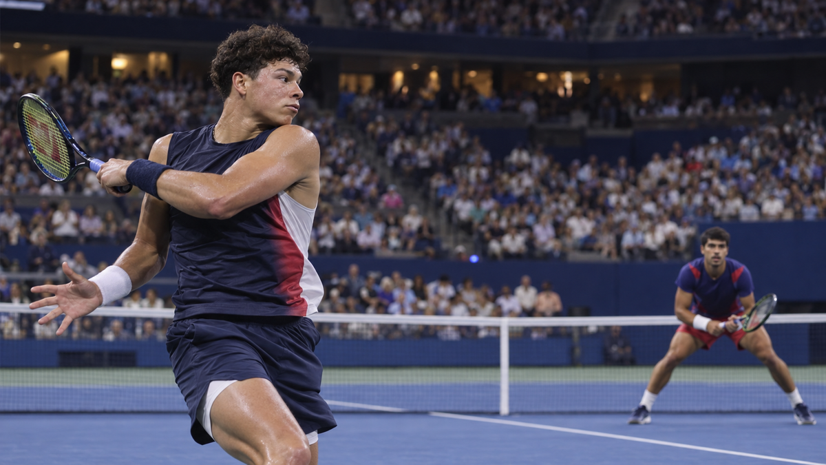 Immagine di Dove vedere Ben Shelton-Carlos Alcaraz oggi: orario, canale e streaming degli US Open 2026