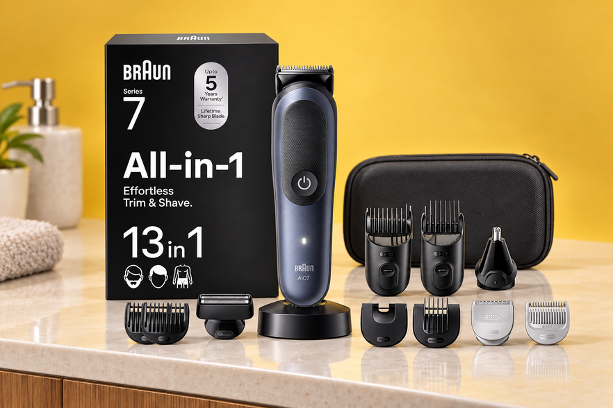 Braun Series 7 13-in-1 a 74,99€, il minimo storico per barba e capelli