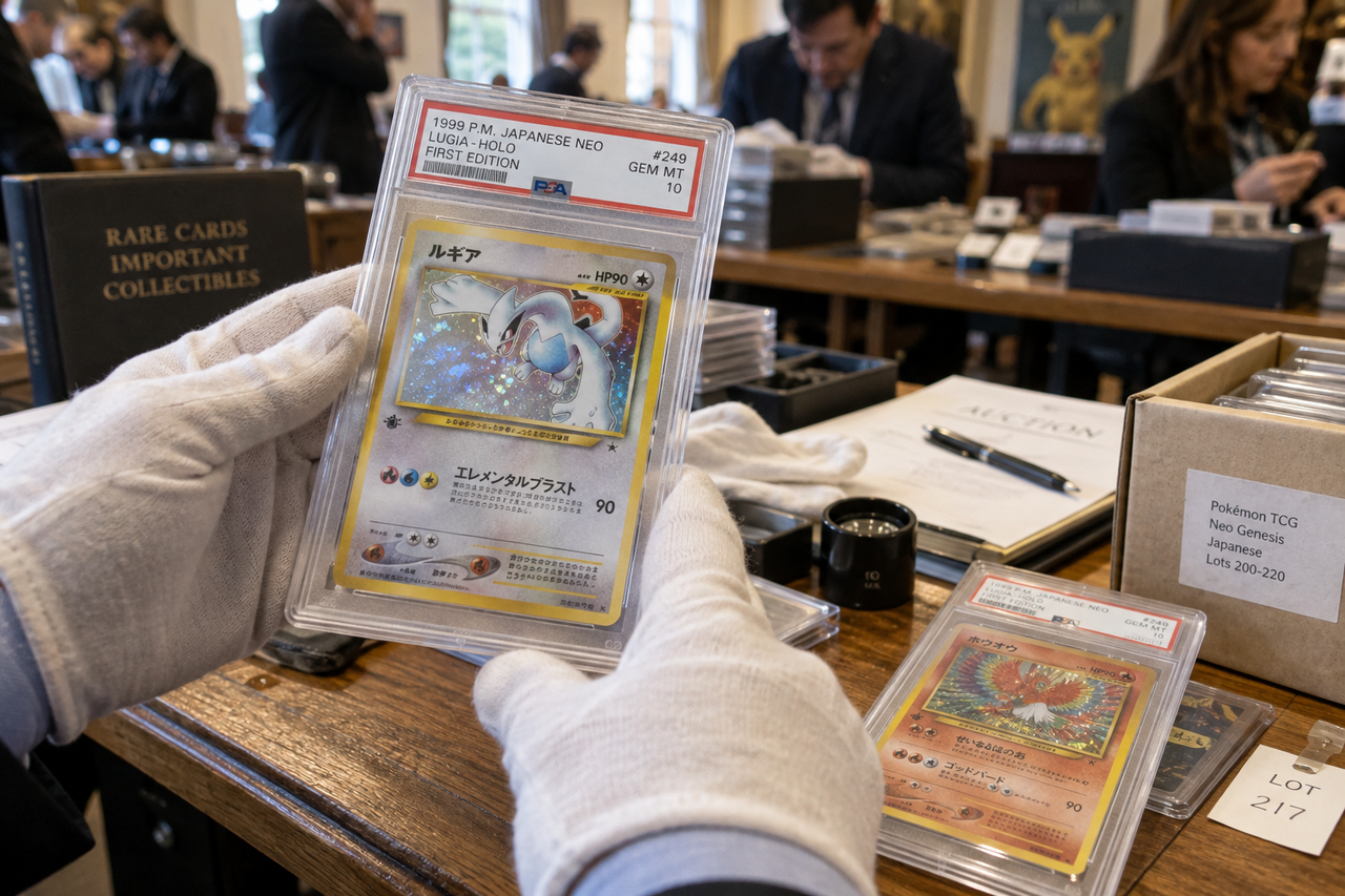 Pokémon TCG: Lugia e Typhlosion vendute per 696.000 dollari nella stessa asta