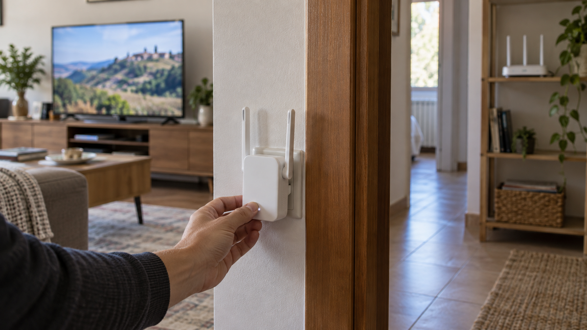 Immagine di La TV si blocca anche con il ripetitore Wi-Fi? Come trovare la posizione giusta