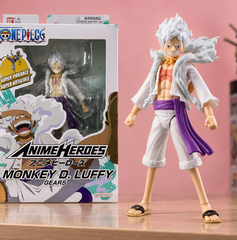 Copertina di Bandai Luffy Gear 5 sotto i 25€, 16 snodi per cambiare posa