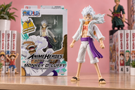 Copertina di Bandai Luffy Gear 5 sotto i 25€, 16 snodi per cambiare posa
