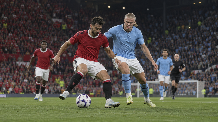 Dove vedere Manchester United-Manchester City oggi: orario, canale e streaming