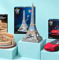 Copertina di Migliori puzzle 3D: edifici, monumenti e auto (2026)