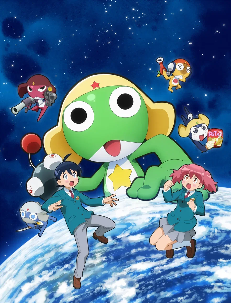 Keroro: il secondo trailer presenta il cast umano e le nuove sigle