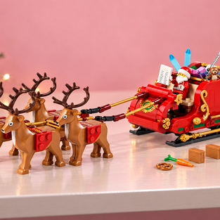 LEGO Slitta di Babbo Natale sotto i 25€, mai costata così poco