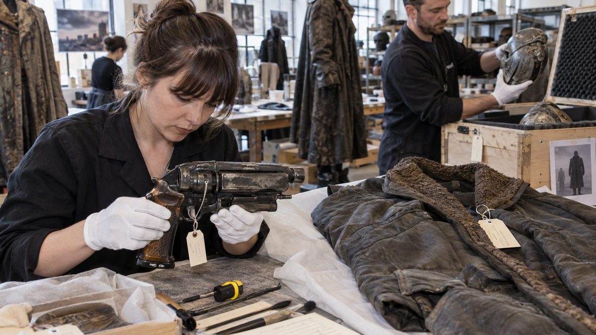 Immagine di Blade Runner 2049: il cappotto di K e il blaster di Deckard guidano l’asta di 291 cimeli