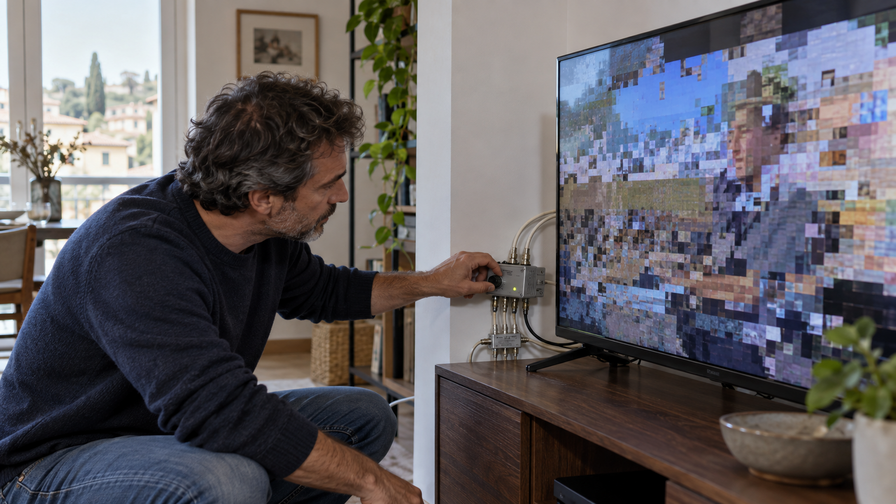 TV a blocchi dopo la risintonizzazione: cosa controllare se il segnale è forte