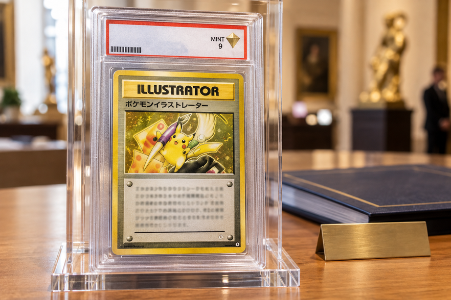 Pokémon: Pikachu Illustrator PSA 9 vola a 5 milioni di dollari