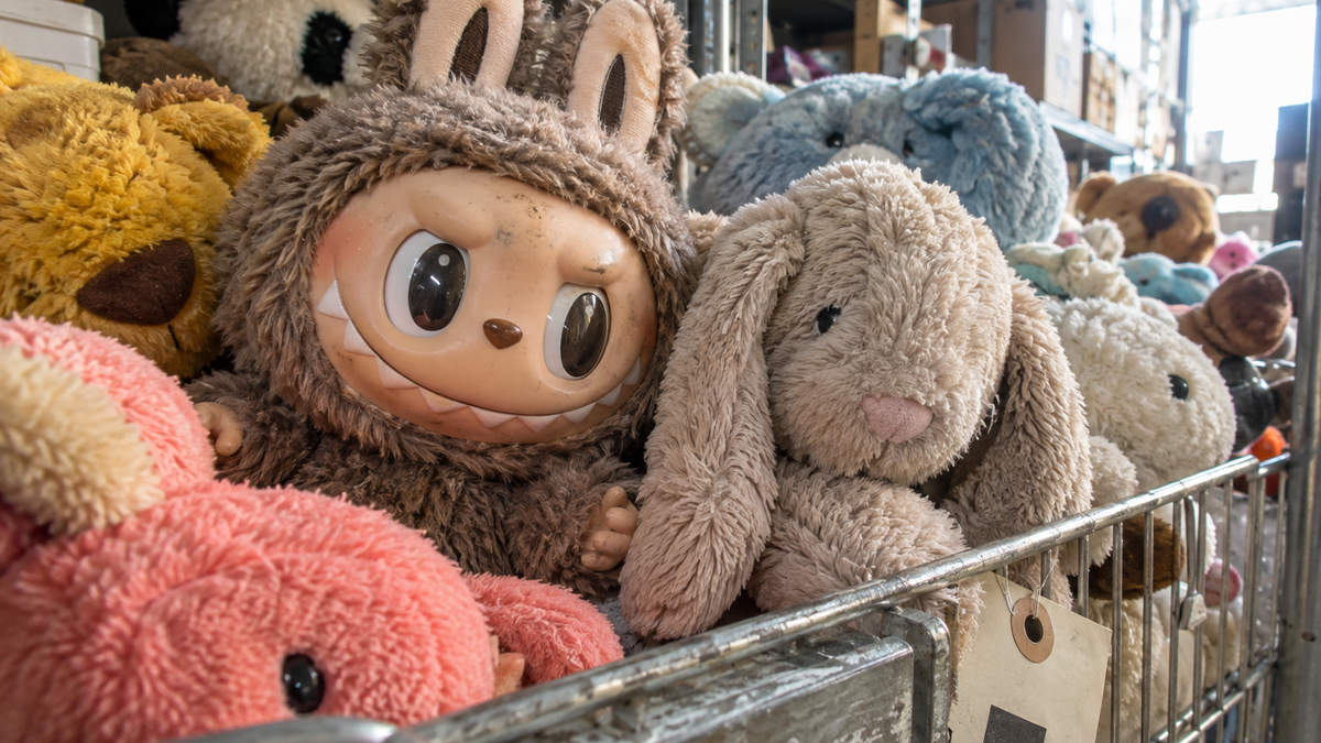Immagine di Labubu e Jellycat: fino a 26 mesi di carcere per il furto di 83 peluche